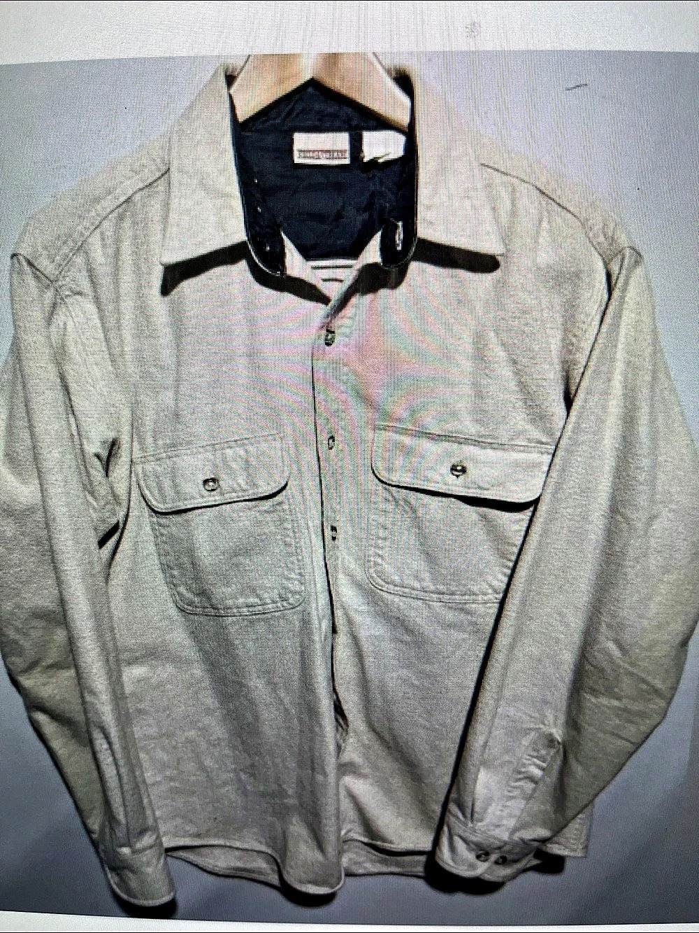 Canyon River Blues Men's Gray Button-Front Shirt